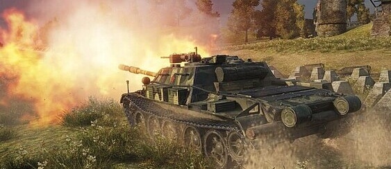 Hra World of Tanks nabízí více než 500 kousků bojových vozidel.