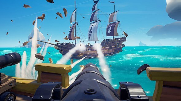 Bitvy v Sea of Thieves jsou plné adrenalinu a hlavně úskočných manévrů.