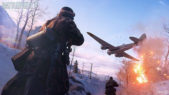 Smrt na vás v Battlefield 5 nebude číhat jen na zemi, dost často budete muset zvednout hlavu nahoru a čelit útoku z nebes.