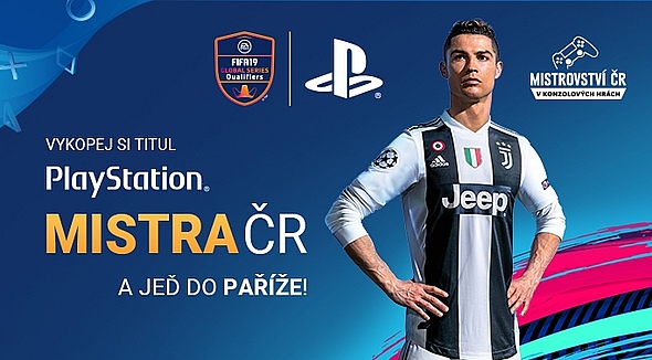 Získejte titul Mistra ČR v konzolových hrách. První ročník se bude výhradně věnovat hře FIFA 19.