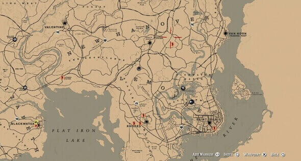 V Red Dead Online si zahrajete na rozsáhlém území jako ve hře.