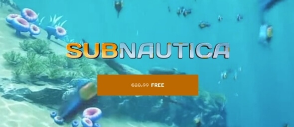 Podmořské dobrodružství Subnautica je dostupné zdarma.