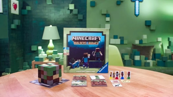Minecraft desková hra builders a biomes