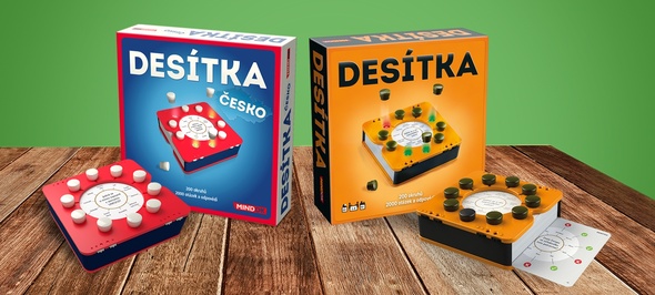 Mindok Desítka a Mindok Desítka Česko jsou velice zábavné vědomostní hry pro celou rodinu!