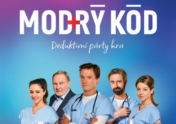 Albi Modrý kód – zábavná desková párty hra podle seriálu TV Prima.