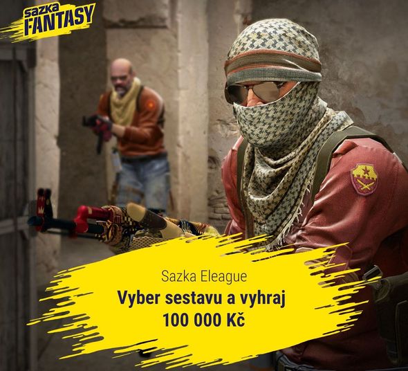 Poslední šance sestavit tým pro 2. kolo Sazka Fantasy CSGO!