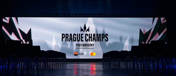 Prague Champs - zápasy bylo možné sledovat na obřích obrazovkách