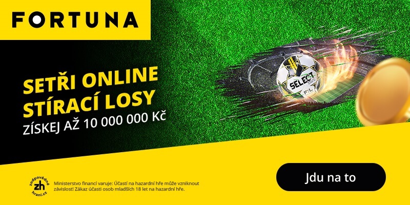 Stírejte online losy u Fortuny. Na nové hráče čeká bonus.