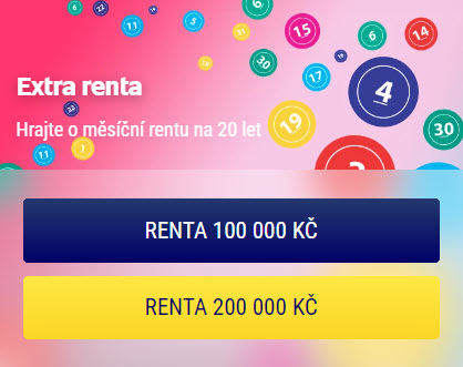 Extra Renta kontrola tiketu, výsledky losování