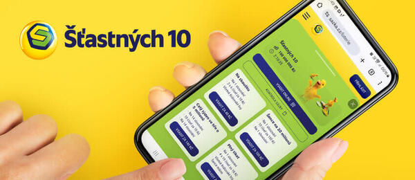 losování šťastných 10 - tv program