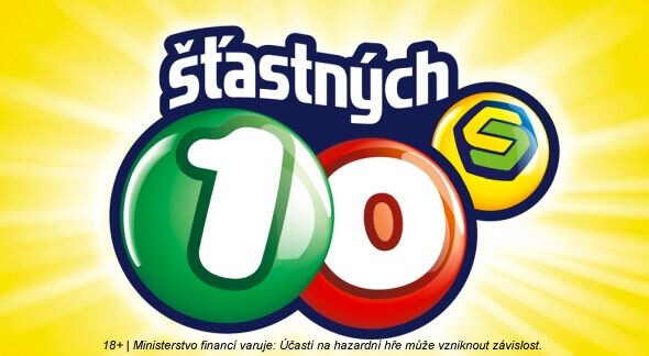 Šťastných 10 losování