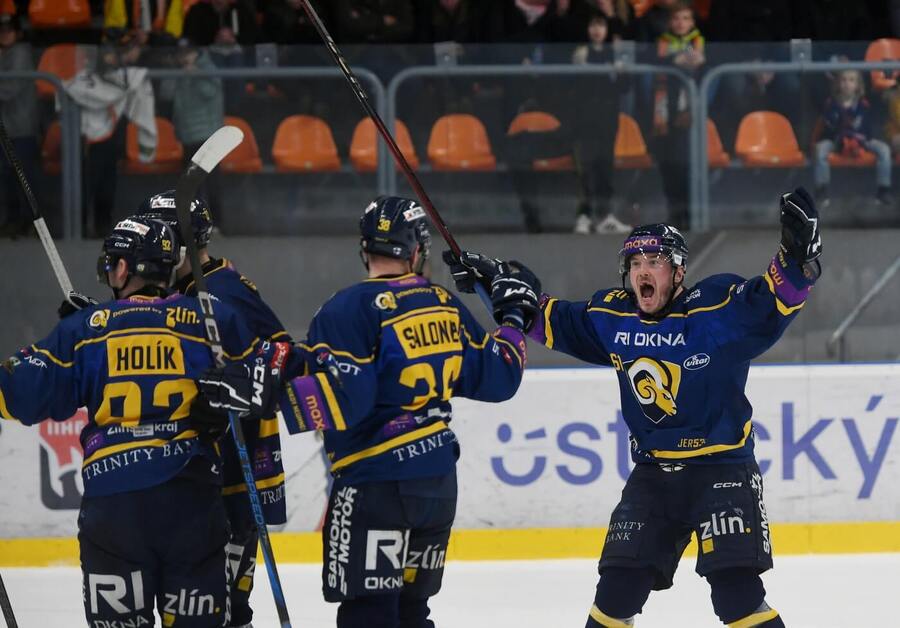 Zlín vs. Jihlava finále play off 2025