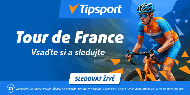 Sledujte Tour de France živě na Tipsport TV
