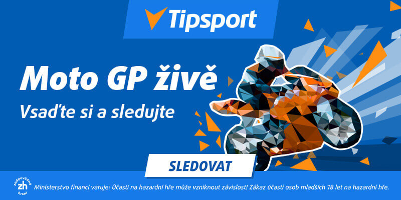 Sledujte všechny závody MotoGP live online na Tipsport TV
