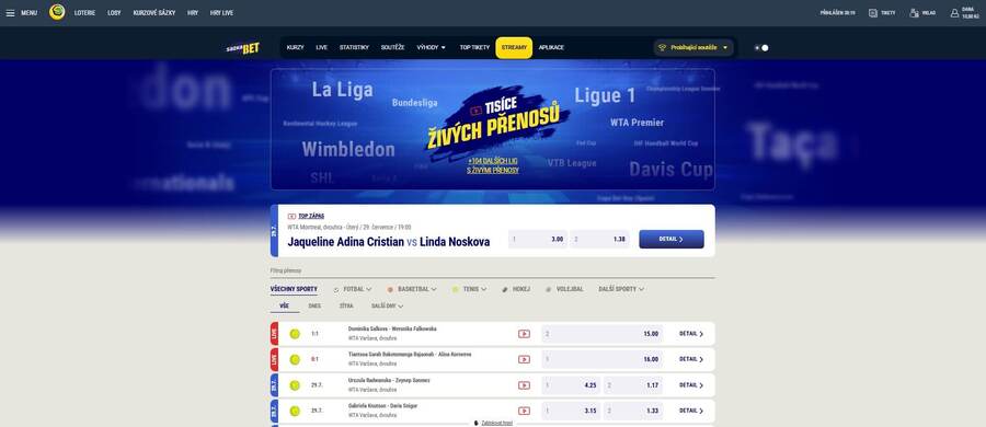 Program live streamu