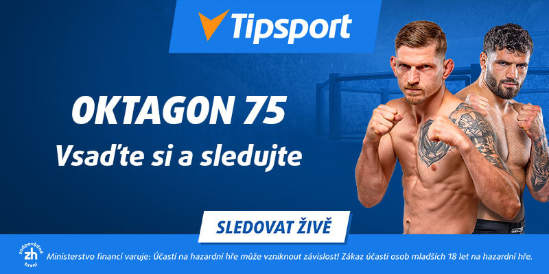 OKTAGON 75 živě už dnes na Tipsport TV