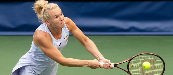 Kateřina Siniaková na turnaji WTA Soul 2025