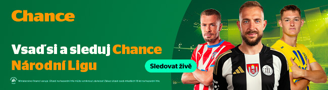 Sleduj live streamy Chance Národní Ligy na ChanceTV