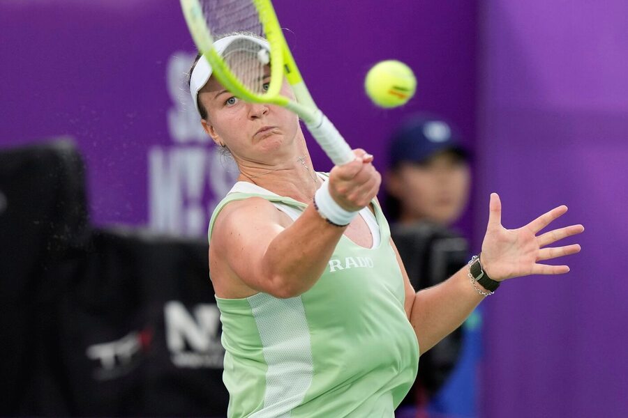 Barbora Krejčíková v osmifinále turnaje WTA 500 Soul 2025