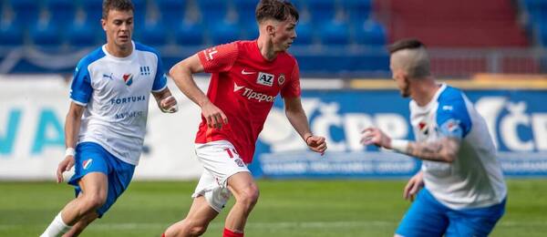 Zápas mezi Zbrojovkou Brno a Baníkem Ostrava
