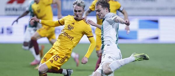 Matěj Polidar a Štěpán Šebrle v posledním vzájemném zápase Jablonce s Duklou Matěj Polidar a Štěpán Šebrle v posledním vzájemném zápase Jablonce s Duklou