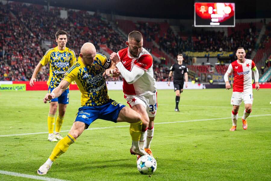 Poslední zápas mezi Slavií a Zlínem skončil bezbrankovou remízou