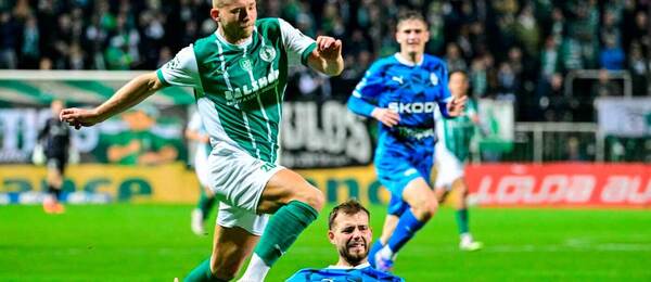 Václav Drchal z Bohemians a Filip Prebsl z Mladé Boleslavi v posledním vzájemném utkání