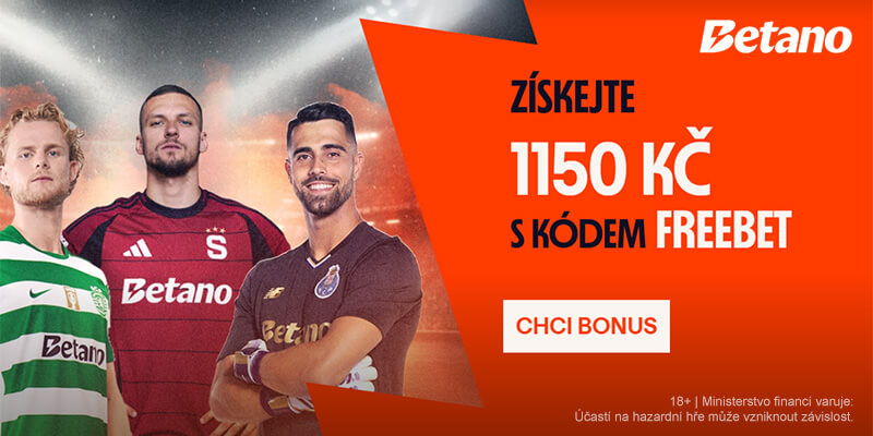 Získejte bonus navíc u Betana s promo kódem FREEBET