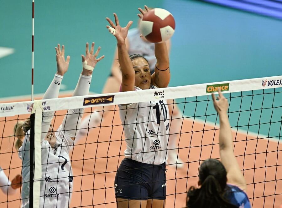 Volejbalový klub Šantovka Olomouc UP ve finále play off volejbalové extraligy žen