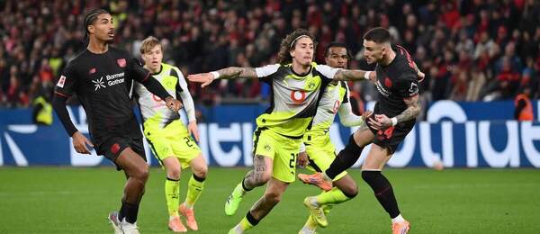 Leverkusen a Dortmund se utkaly o víkendu a z vítězství se radovala Borussia