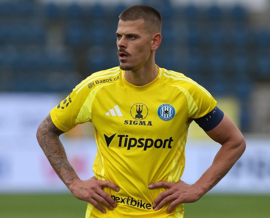 Jan Kliment by měl dnes nastoupit po zranění v zápase Sigma Olomouc vs. Sparta praha