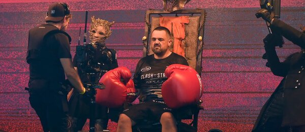 Pavel Novotný před zápasem v organizaci Clash MMA