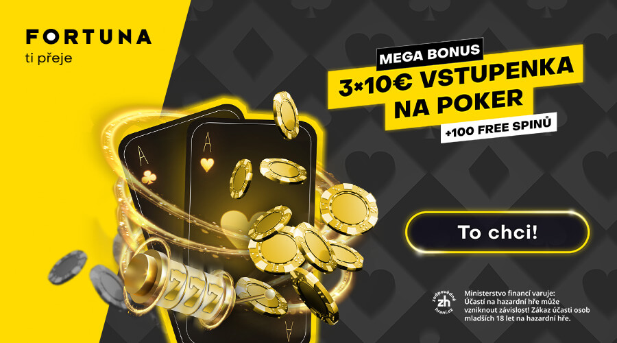 Vyzvedni si bonus na Fortuna Poker