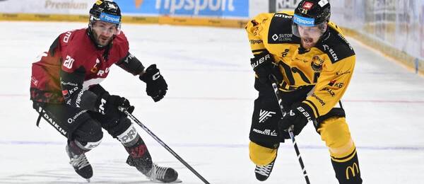 Extraligový zápas mezi Spartou a Litvínovem