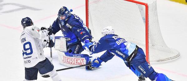 Dominik Simon, Aleš Stezka a Tomáš Bartejs v posledním utkání mezi Plzní a Kometou