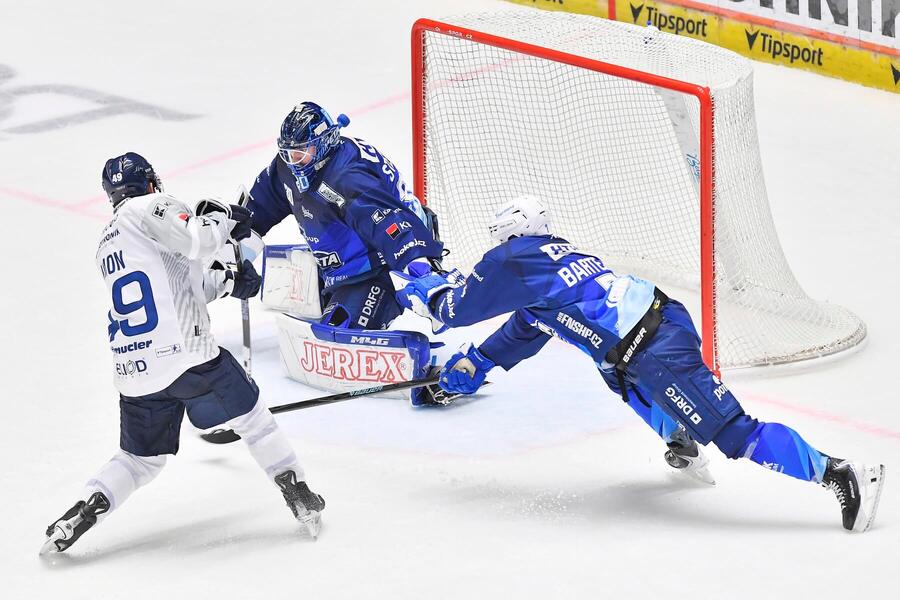 Dominik Simon, Aleš Stezka a&nbsp;Tomáš Bartejs v&nbsp;posledním utkání mezi Plzní a&nbsp;Kometou