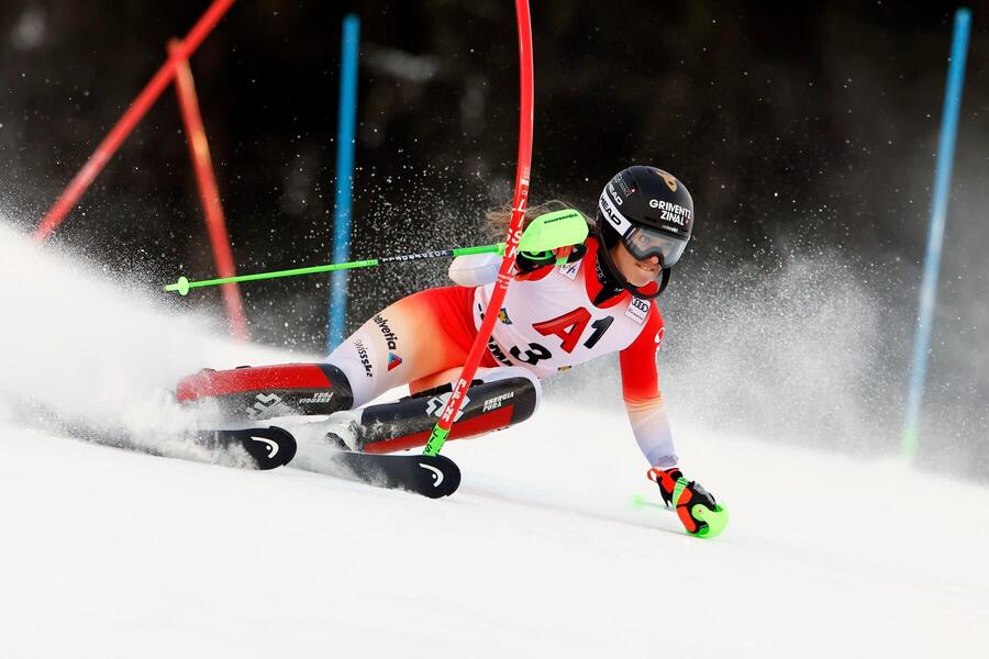 Camilie Rastová zvítězila v&nbsp;prvním kole slalomu v&nbsp;Semmeringu