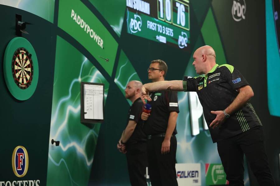 Michael van Gerwen na MS v&nbsp;šipkách (Paddy Power World Darts Championship) 2025/2026