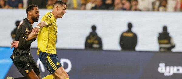 Cristiano Ronaldo v dresu Al Nassr