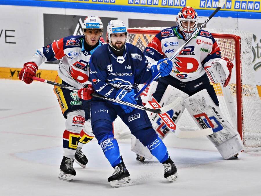 Lukáš Sedlák, Šimon Stránský a&nbsp;Roman Will v&nbsp;posledním utkání mezi Kometou a&nbsp;Dynamem