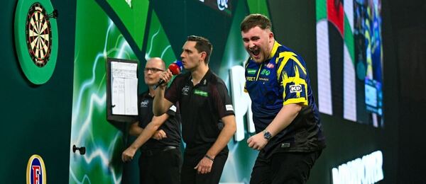 Luke Littler postoupil ze třetího kola do osmifinále Paddy Power World Darts Championships 2025/26 v londýnském Alexandra Palace