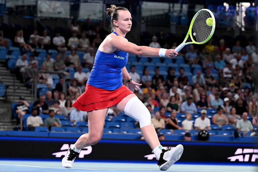 Barbora Krejčíková si na týmové soutěži United Cup zahraje ve čtyřhře s&nbsp;Jakubem Menšíkem.