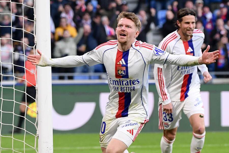 Český útočník Pavel Šulc v&nbsp;dresu Olympique Lyon